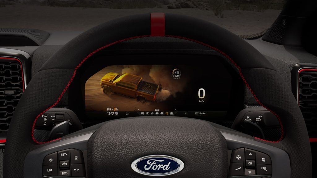 Ford Focus interior dashboard view