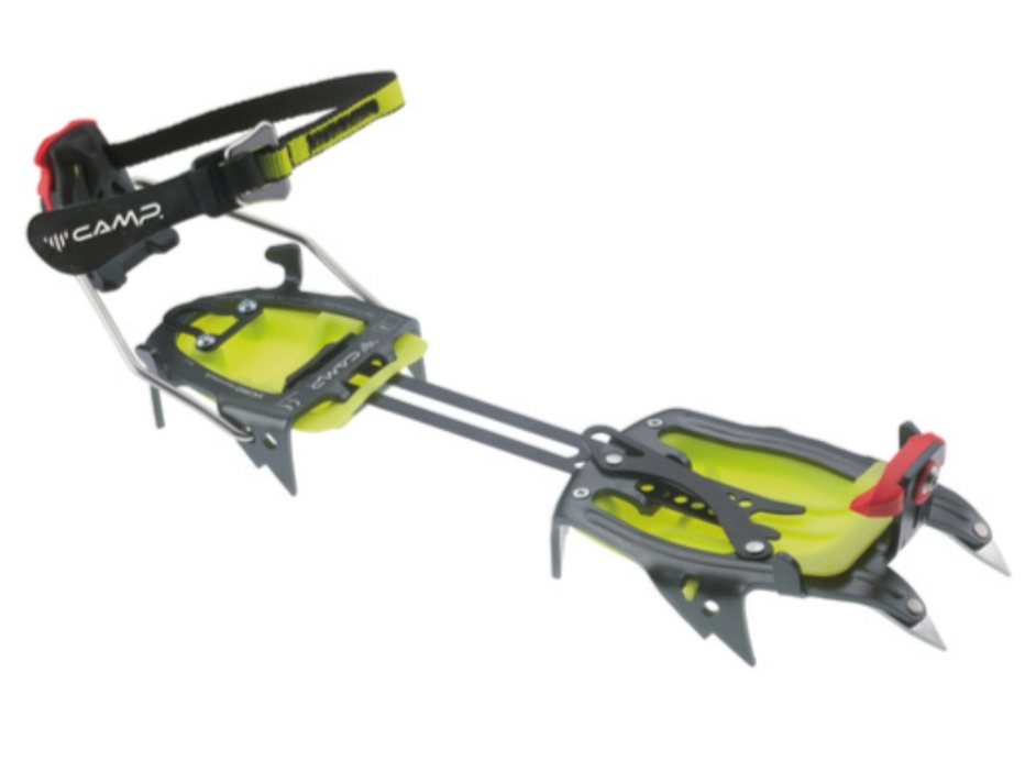 Lo Skimo Nanotech presenta le stesse caratteristiche principali della versione Tour, da cui si differenzia per le punte frontali con inserti in acciaio Sandvik® Nanoflex per una maggiore resistenza, durata e capacità di penetrazione nel ghiaccio.