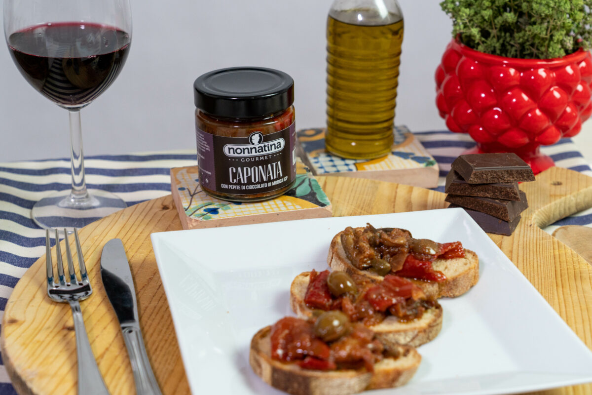 Caponata con Pepite di Cioccolato di Modica IGP - immagine 2