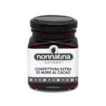 Confettura extra di more al cacao vetro 100 gr