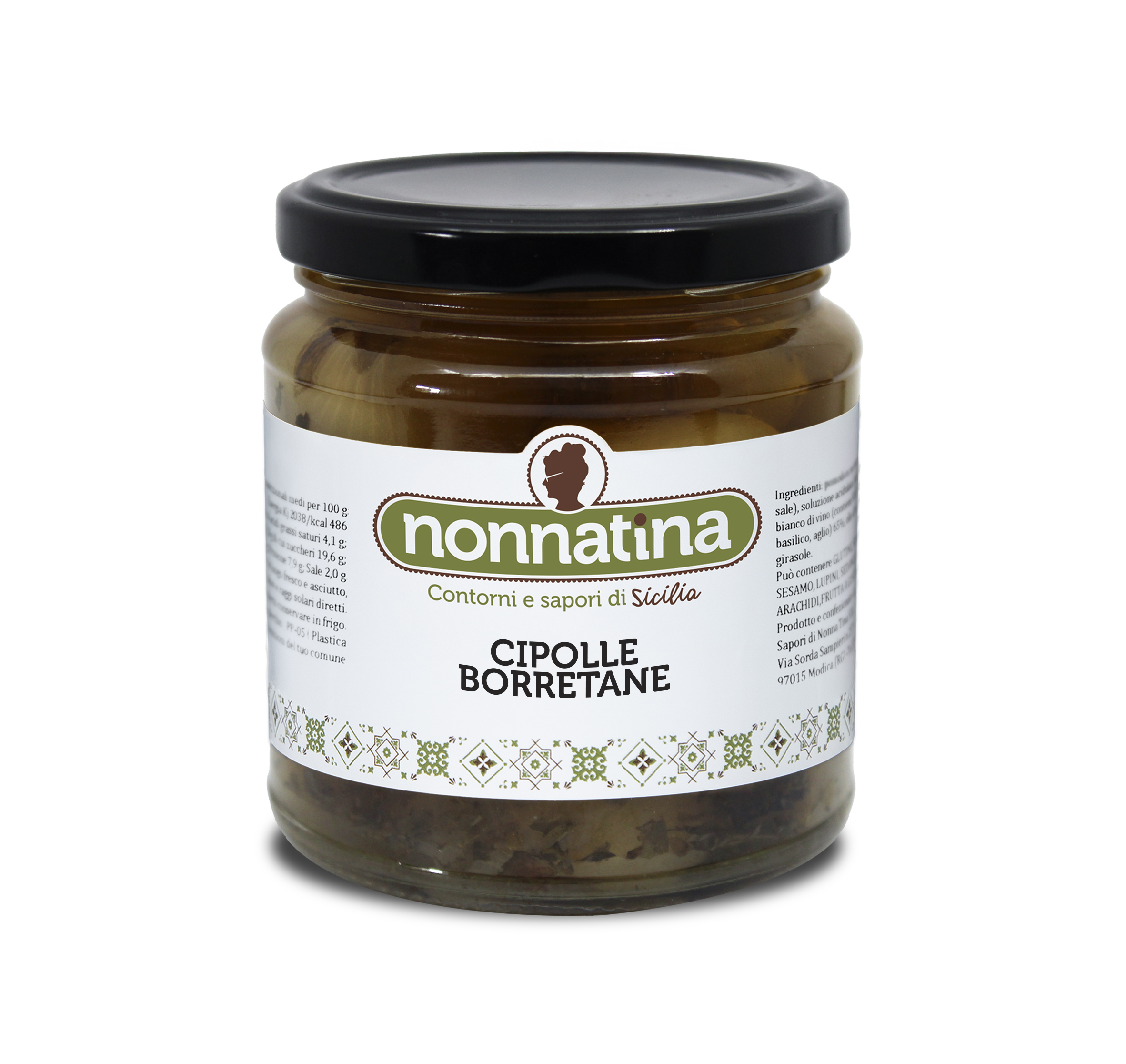 Cipolle_Borretane Cipolle Borettane Sott'olio vetro 300gr - immagine 1