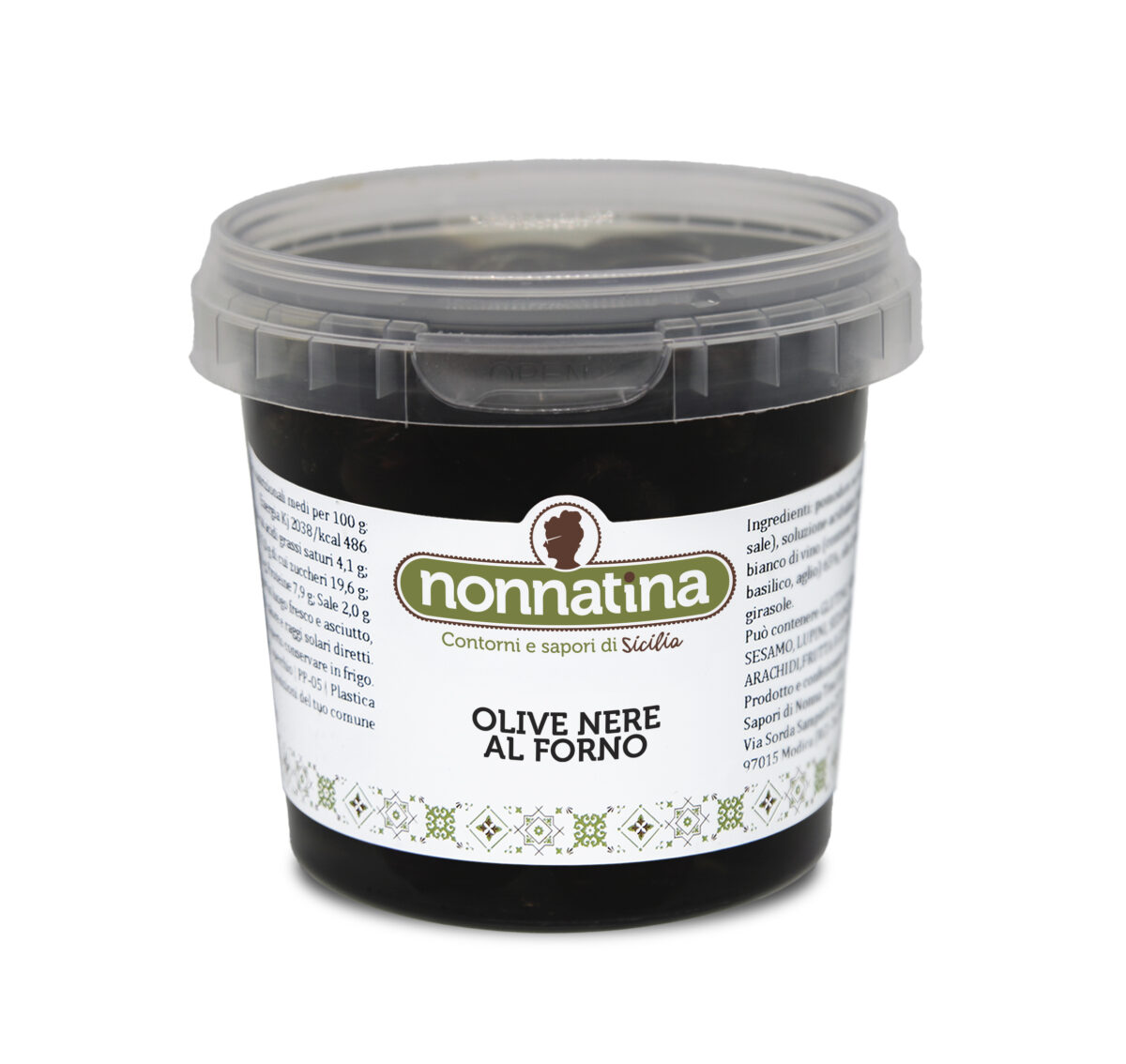 Olive Nere al Forno 350g - immagine 1