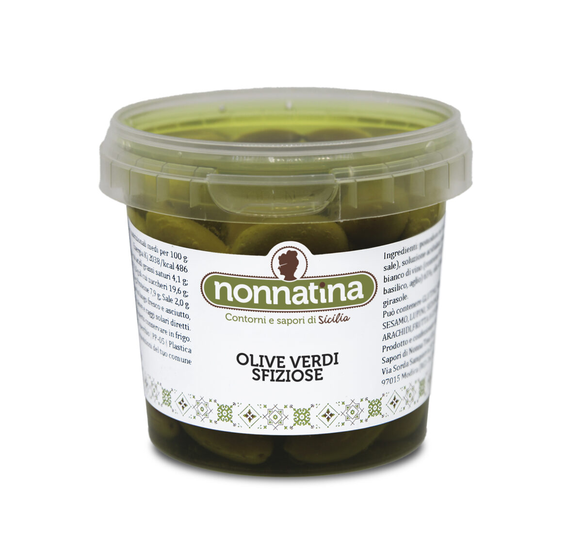 Olive Verdi Sfiziose 350g - immagine 1