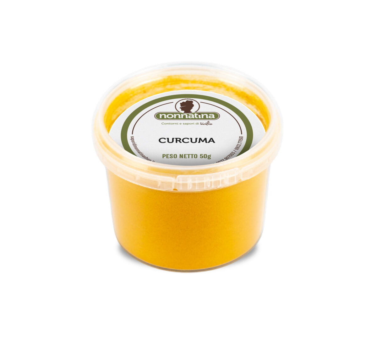 Curcuma secchiello 50 gr - immagine 1