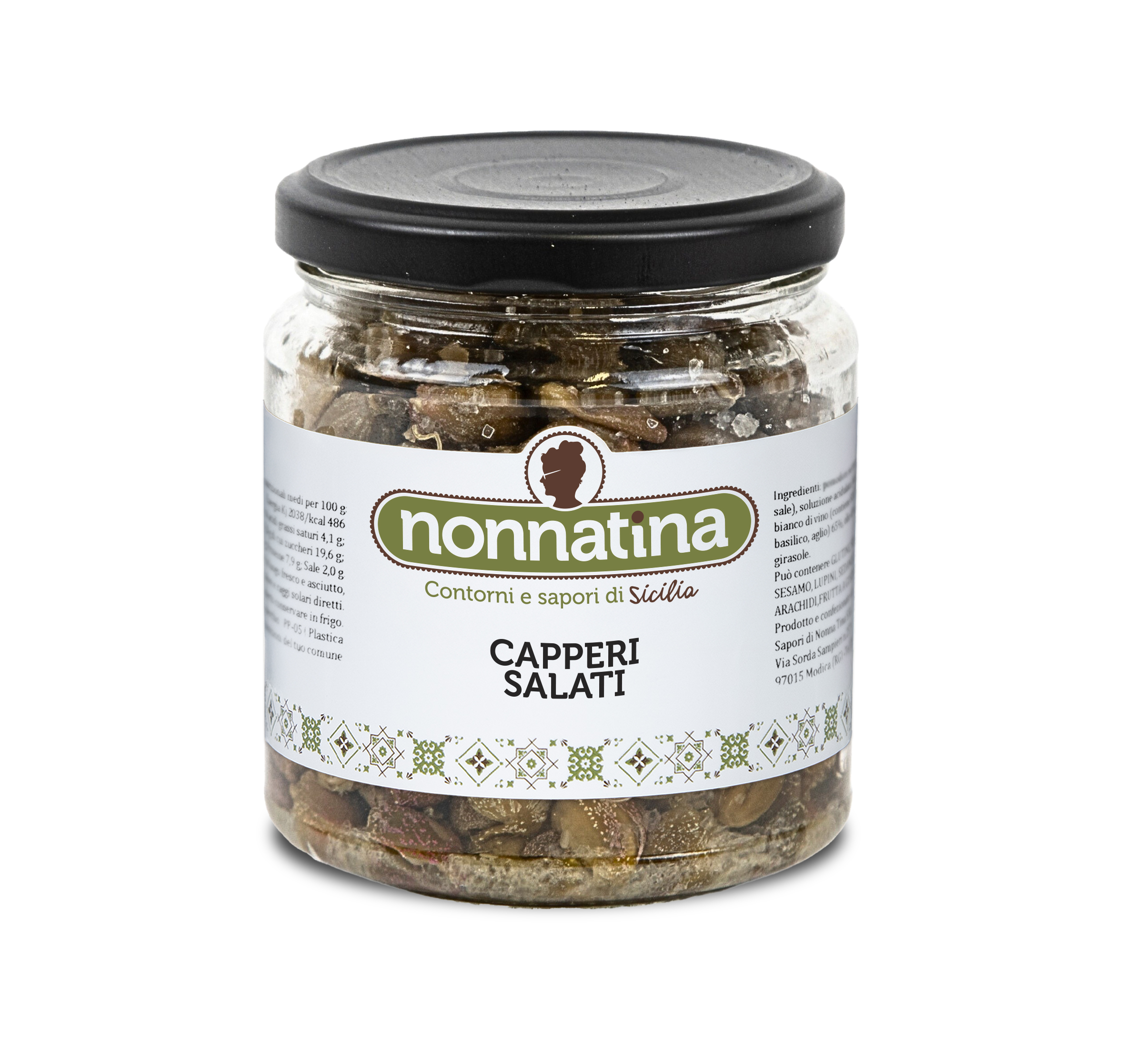 Capperi_Salati_250g Capperi Salati vetro 250 gr - immagine 1