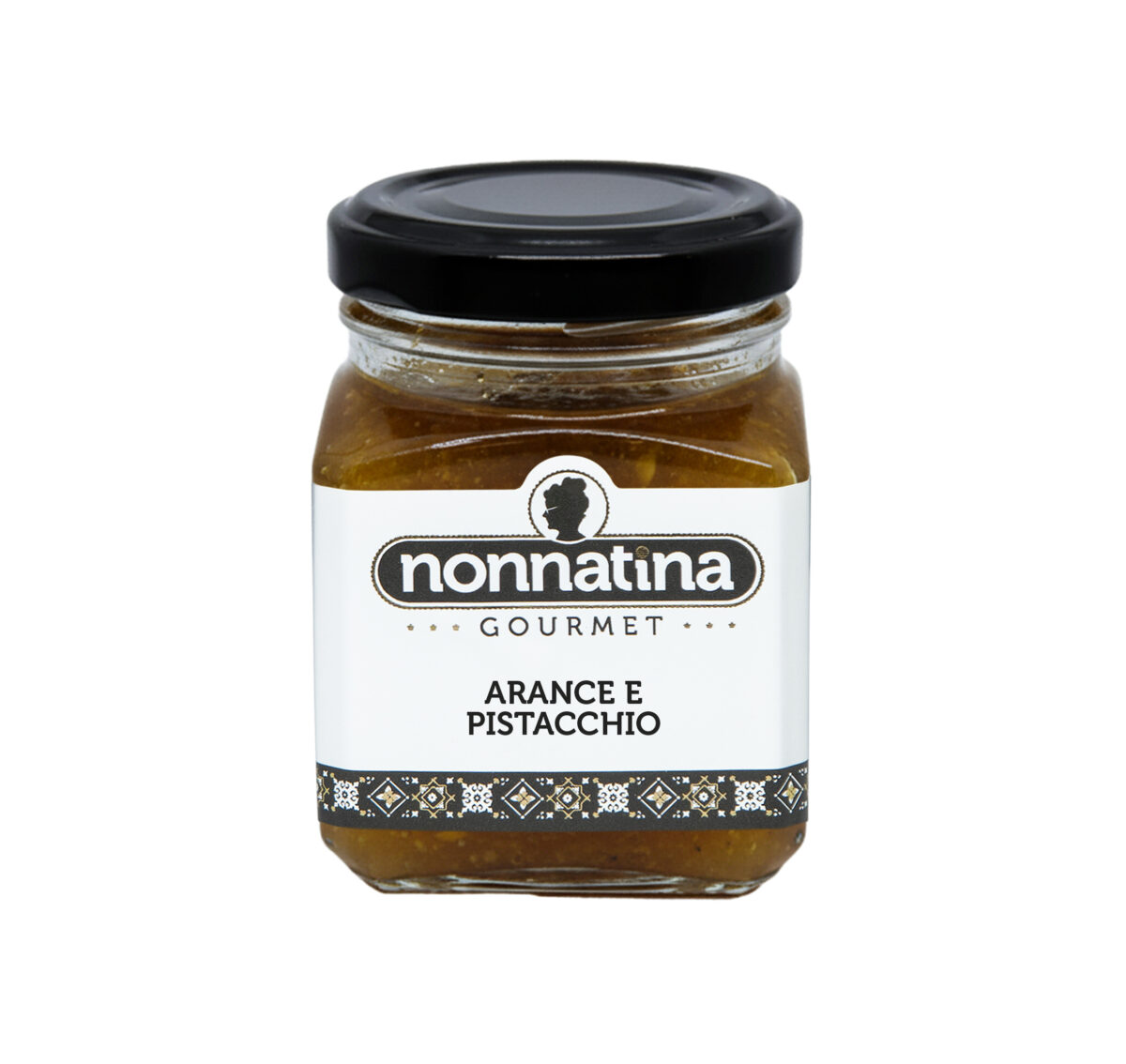 Arance e Pistacchio vetro 100 gr - immagine 1