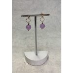 Orecchini quarzo rosa