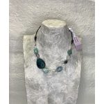 Collana cordone con pietre