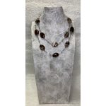 Collana Agate marroni