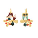 Orecchini Dormeuses Maître Renard