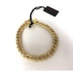 BRACCIALE VENERIO A MAGLIE - DORATO