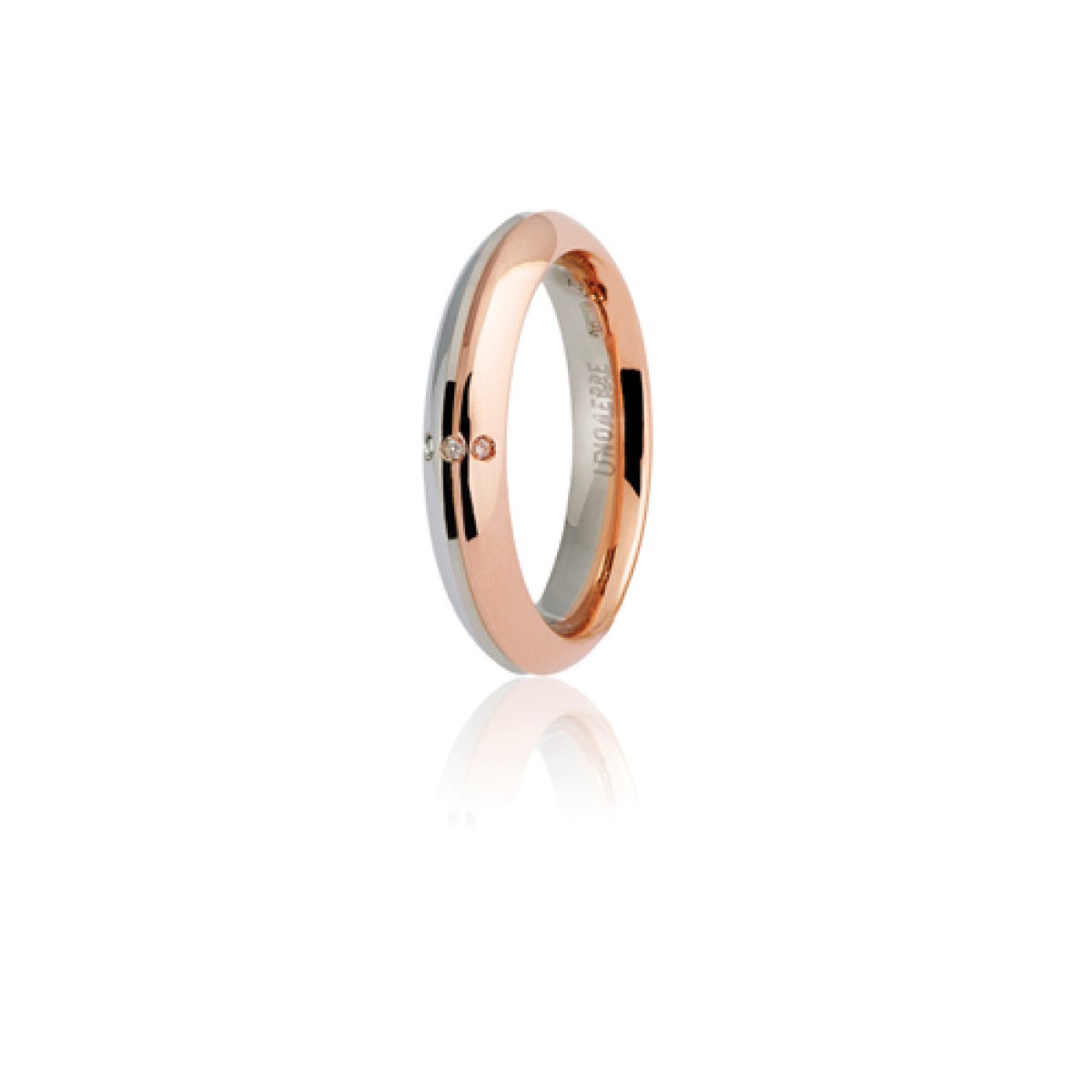 FEDE ETERNA BICOLORE 3 DIAM - immagine 1