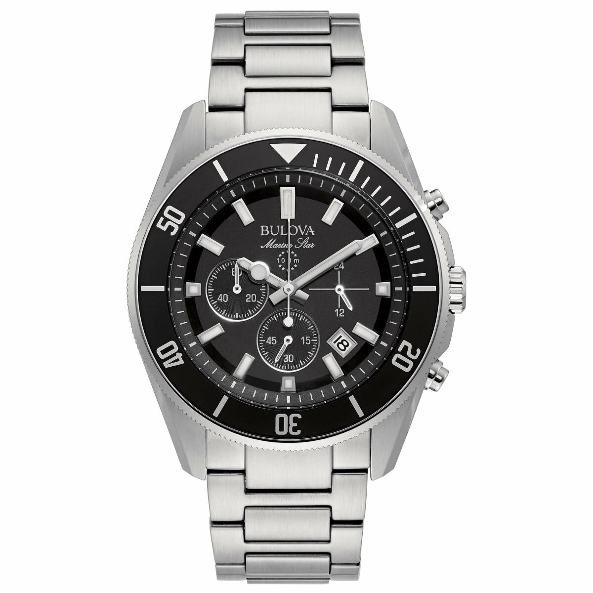 BULOVA MARINE STAR CRONO BLACK - immagine 1
