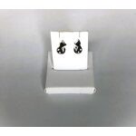 ORECCHINI ORO BIANCO GATTI