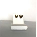 ORECCHINI ORO ROSSO CUORE