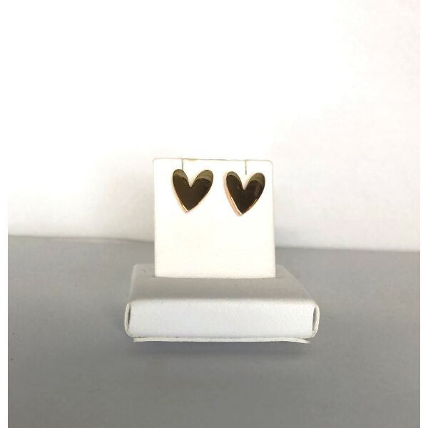 ORECCHINI ORO ROSSO CUORE