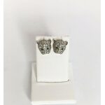 ORECCHINI ARGENTO PANTERA