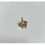 CIONDOLO ORO GIALLO MAIALINO