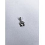 CIONDOLO ORO BIANCO CASETTA