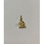 CIONDOLO ORO GIALLO CASETTA