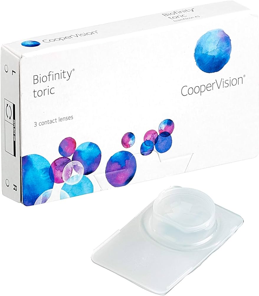 BIOFINITY TORIC 3 LENSES BIOFINITY TORIC -3.75 CIL -1.25 X 100 - immagine 1