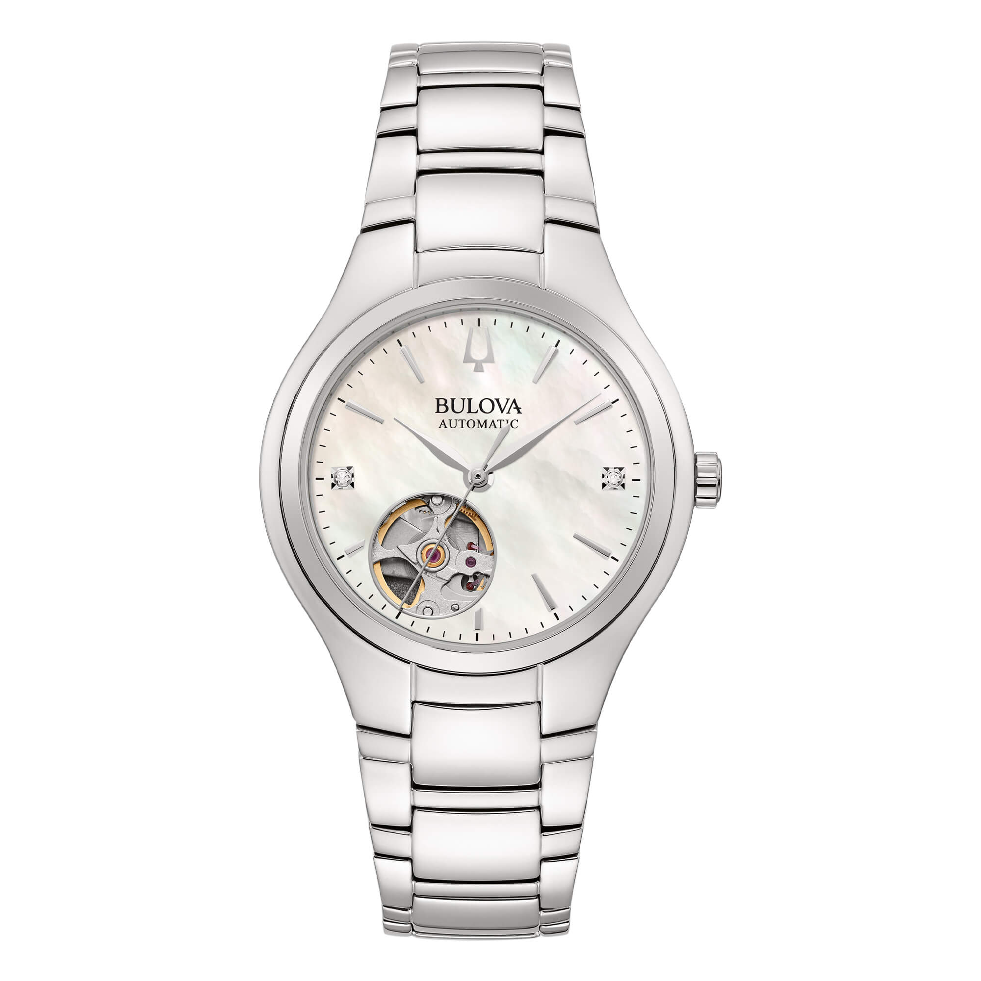 bulova_96P247 BULOVA LADY AUTOMATIC OPEN HEART - immagine 1