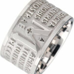 ANELLO TUUM AVE MARIA RODIATO MISURA XVI