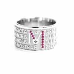 ANELLO TUUM AVE MARIA RUBINI MISURA XIV