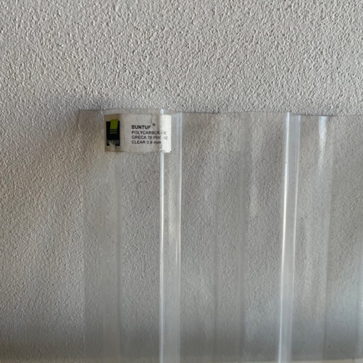 Policarbonato grecato CLEAR - immagine 1