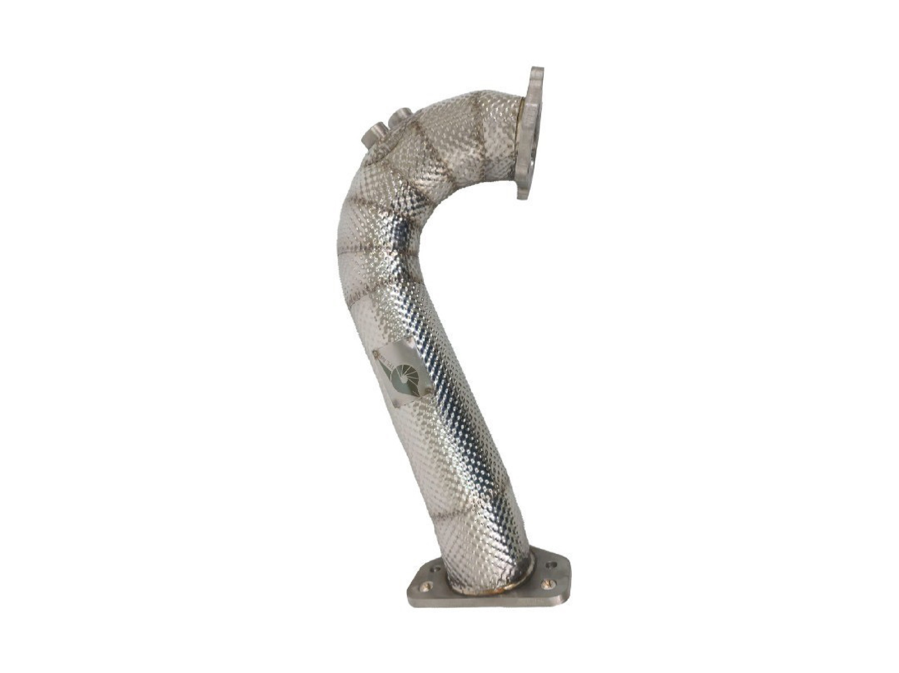 4 DOWNPIPE SKAT TURBO TD04 COIBENTATO 70MM - immagine 1