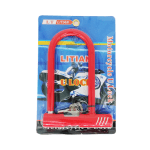 Lucchetto a catena a U per moto e bicicletta con chiave