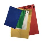 Busta regalo di plastica colorata 20x34 cm