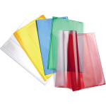 Copertine per quaderni in plastica trasparente formato A4