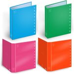 Raccoglitori ad anelli  PIGNA Monocromo formato A4