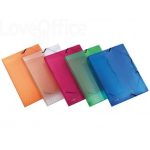 Cartelletta di plastica con elastici formato A4