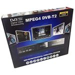 Decoder digitale terrestre audio MPEG4 DVB-T2 risoluzione HD ricevitore HDMI USB