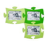 Cornice puzzle verde13x18