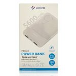 Power Bank Unico PB9328 5600 mAh bianco